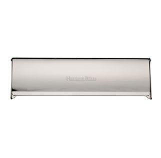 Heritage Interior Flap V860 280mm Polished Nickel