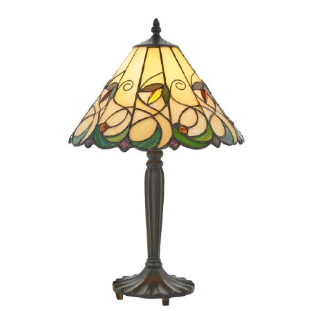 Interiors 1900 Jamelia Medium Tiffany Table Lamp