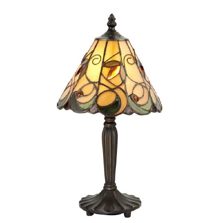 Interiors 1900 Jamelia Small Tiffany Table Lamp