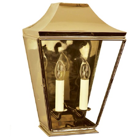 Knightsbrigde Half Large Lantern Polished Brass