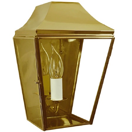 Knightsbrigde Half Small Lantern Polished Brass