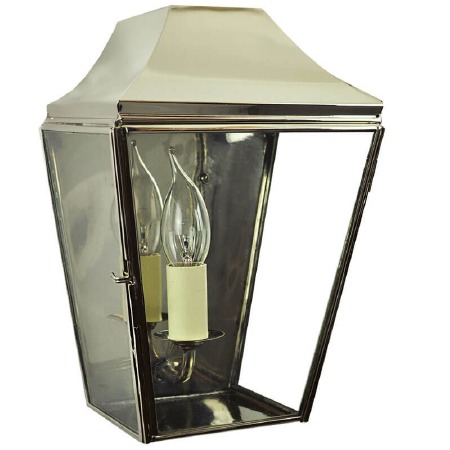 Knightsbrigde Half Small Lantern Polished Nickel