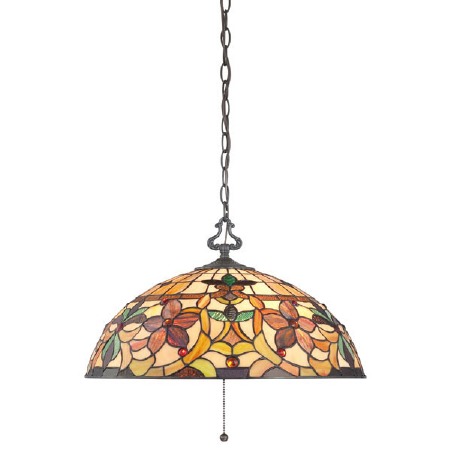 Quoizel Kami Tiffany Pendant Vintage Bronze