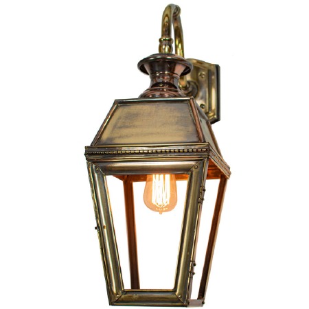 kensington overhead arm outdoor wall lantern, light