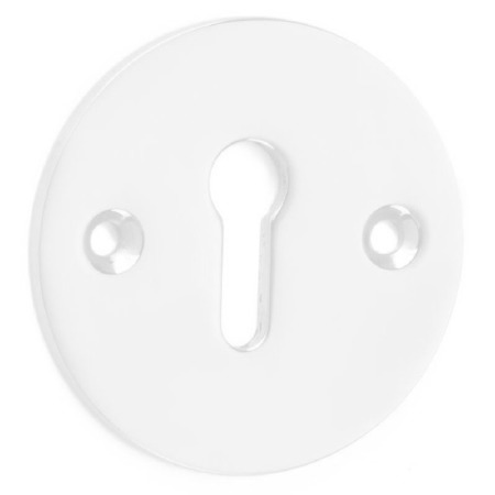 Circular Escutcheon 50mm Distressed Brass