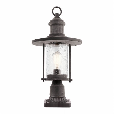 Elstead Riverwood Pedestal Lantern