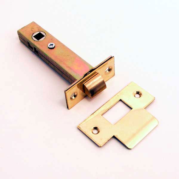 Tubular Latch G4060 100mm Polished Brass Unlacquered - Broughtons ...