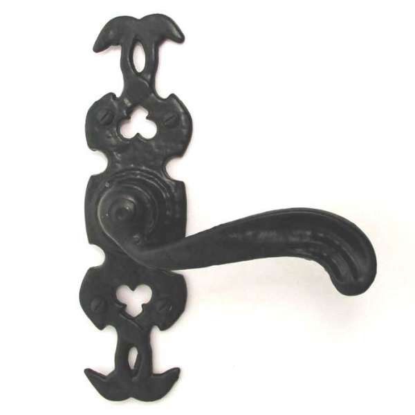 Kirkpatrick 1563S Short Door Handles Antique Black Broughtons