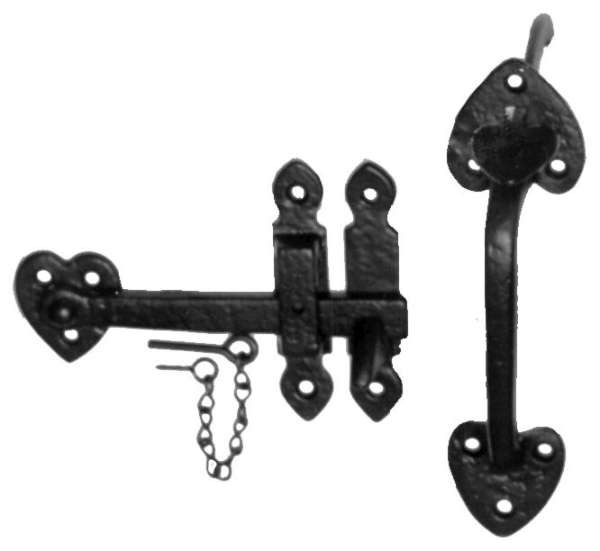 Kirkpatrick 3619 Suffolk Thumb Latch Antique Black Broughtons Lighting And Ironmongery 3378