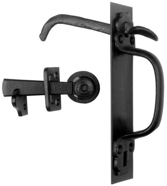 Kirkpatrick 4305 Canadian Thumb Latch Smooth Black Broughtons