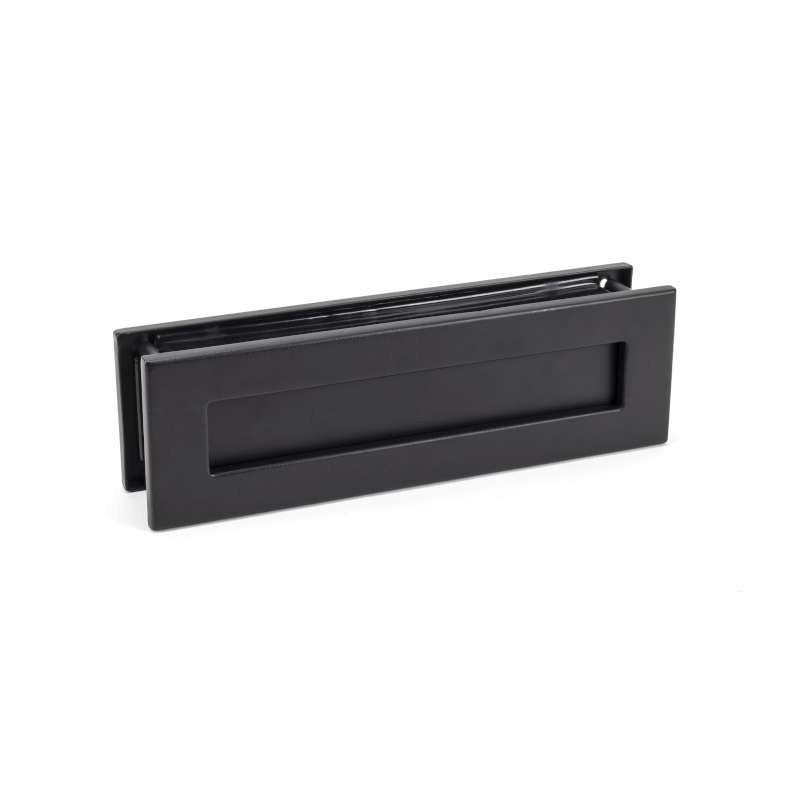 From The Anvil Traditional Letterbox for Composite and uPVC Doors Matt