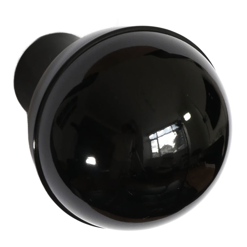 BROLITE 6122 Bakelite Ball Knob Knob ONLY Black Broughtons Lighting