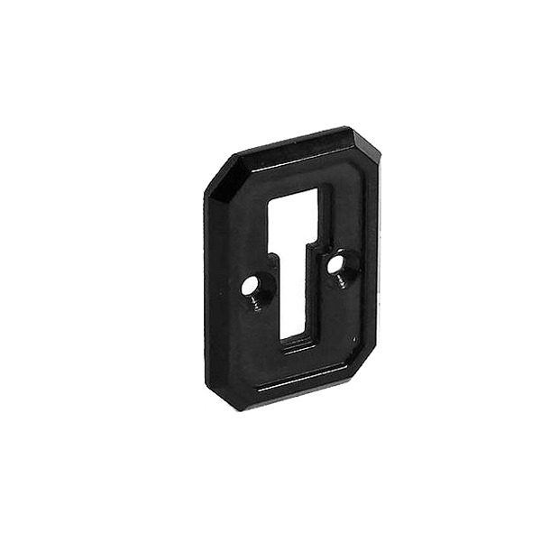 Brolite 6260 Bakelite Escutcheon Black - Broughtons Lighting & Ironmongery