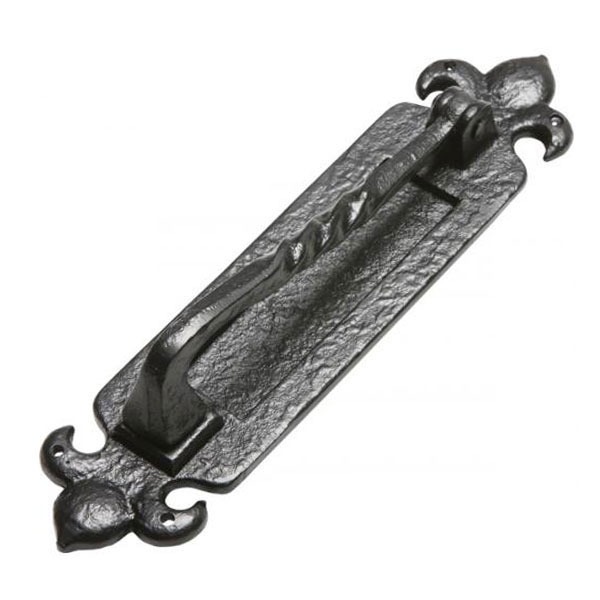 Kirkpatrick 967 Vertical Postal Door Knocker Antique Black Broughtons