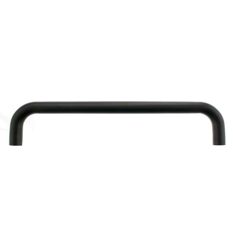 D Shape Door Pull Handle 300mm Matt Black - Broughtons Lighting ...