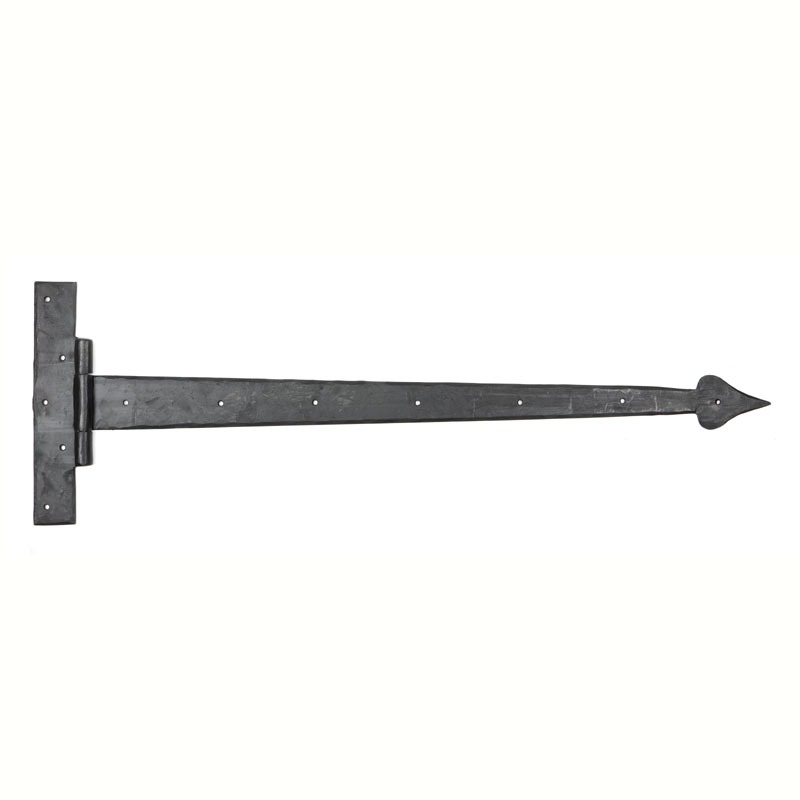 From The Anvil Barn Door T Hinge Beeswax Broughtons Lighting