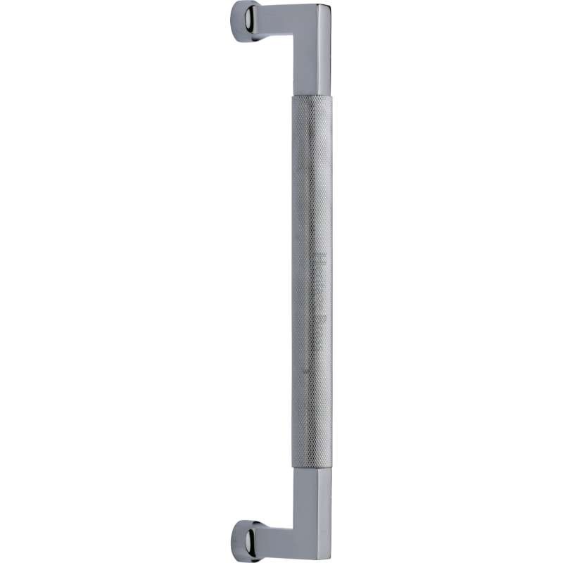 Heritage Bauhaus Door Pull Handles V1315 330mm Polished Chrome Broughtons Lighting And Ironmongery 0103