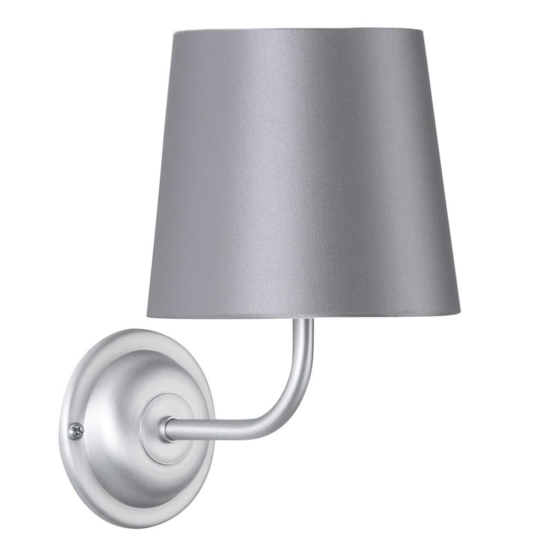 David Hunt BEX0775 Bexley Wall Light Fitting Brushed Chrome Broughtons Lighting & Ironmongery