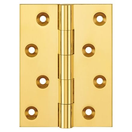 Butt Hinge 1050 100x75mm Polished Brass Unlacquered - Broughtons ...