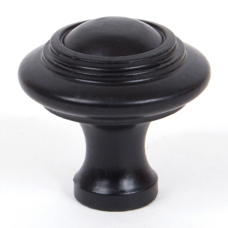 From The Anvil Knob Black Large No Rose Broughtons Lighting