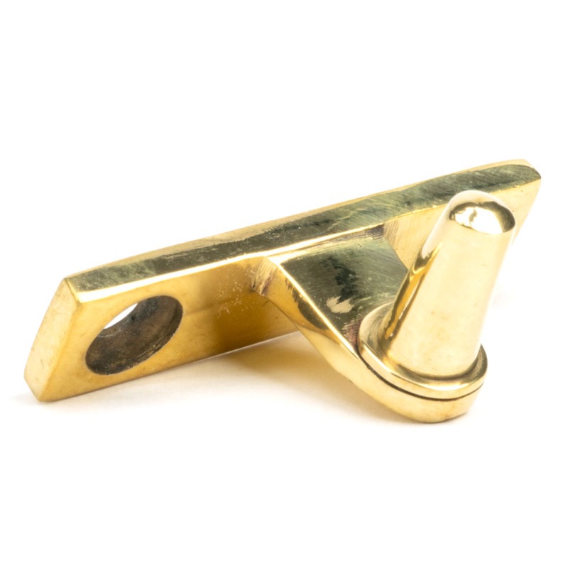 From The Anvil Cranked Casement Stay Pin Aged Brass - Broughtons ...