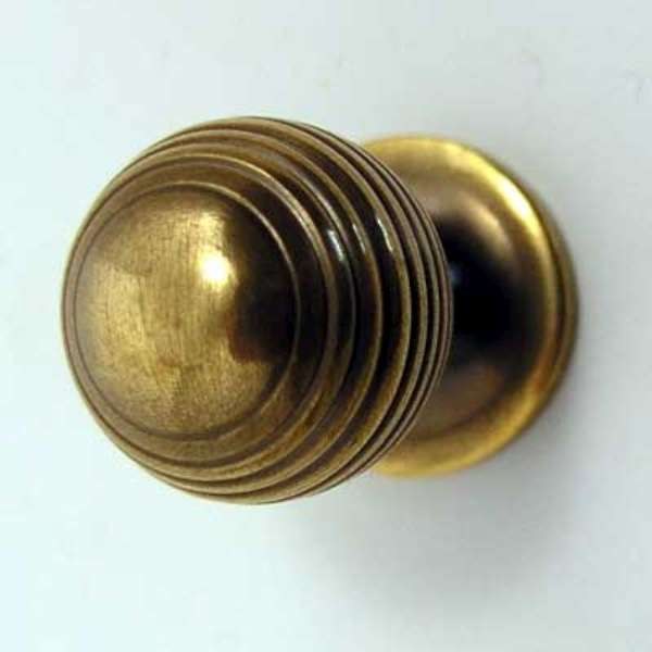 Reeded Beehive Antique Cabinet Kitchen Drawer Knobs Handles