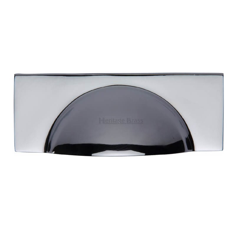 Heritage Drawer Pull C2764 Polished Chrome - Broughtons Lighting ...