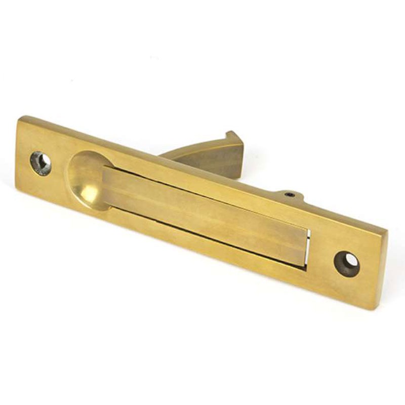 From The Anvil Door Edge Pull Aged Brass