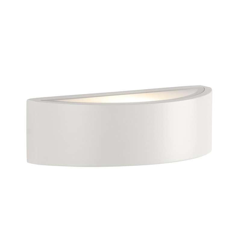 Gosport Up/Down Outdoor Wall Light Matt White - Broughtons Lighting ...