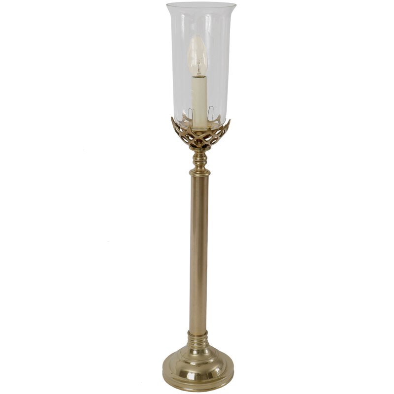 Gothic Large Table Light Polished Brass Unlaquered - Broughtons ...