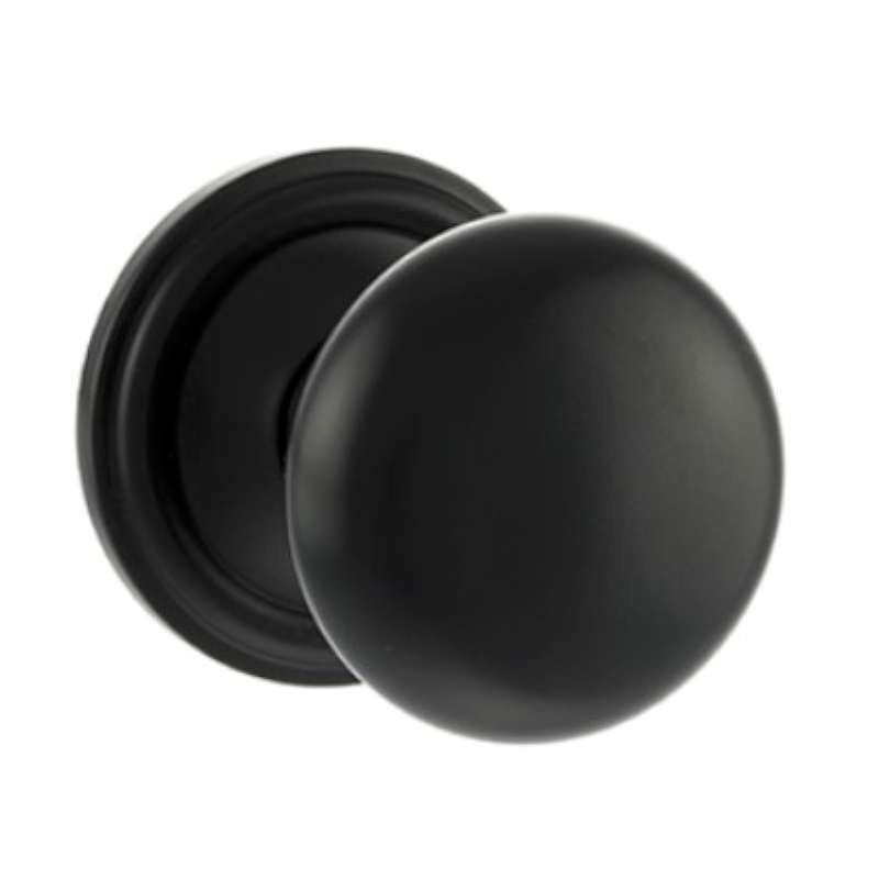 Harrogate Mortice Door Knob Matt Black - Broughtons Lighting & Ironmongery