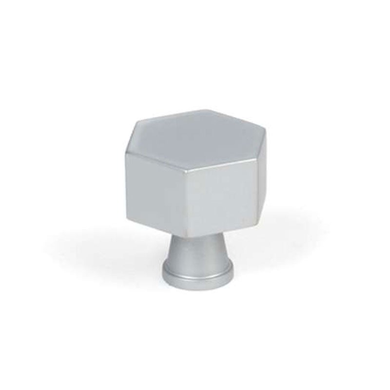 From The Anvil Kahlo Cabinet Knob 25mm Satin Chrome Broughtons Lighting And Ironmongery 2090