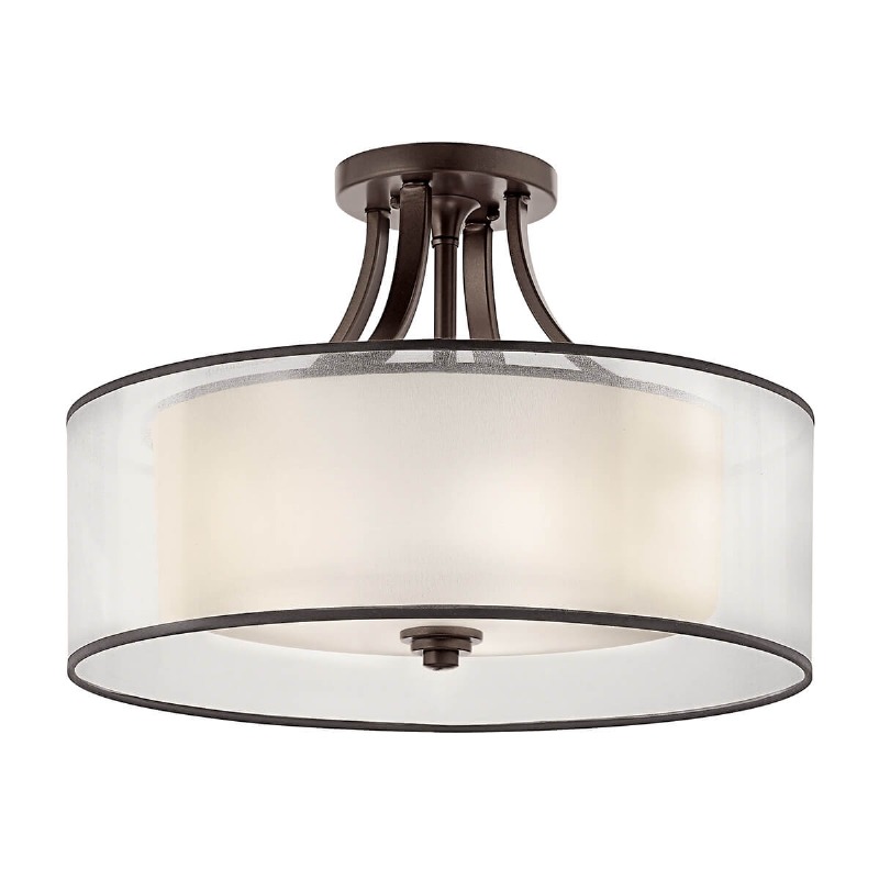 kichler semi flush ceiling lights