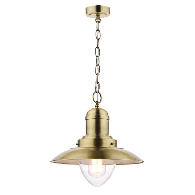 Laura Ashley Corbridge Fishermans Pendant Antique Brass