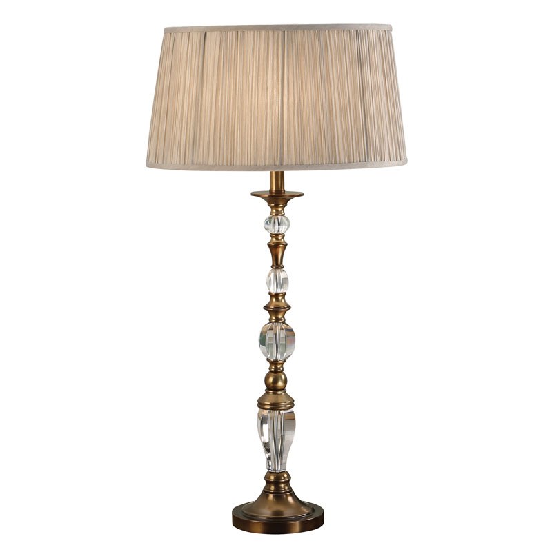 Polina Brass Small Table Lamp - New Classics Interiors 1900 Lighting