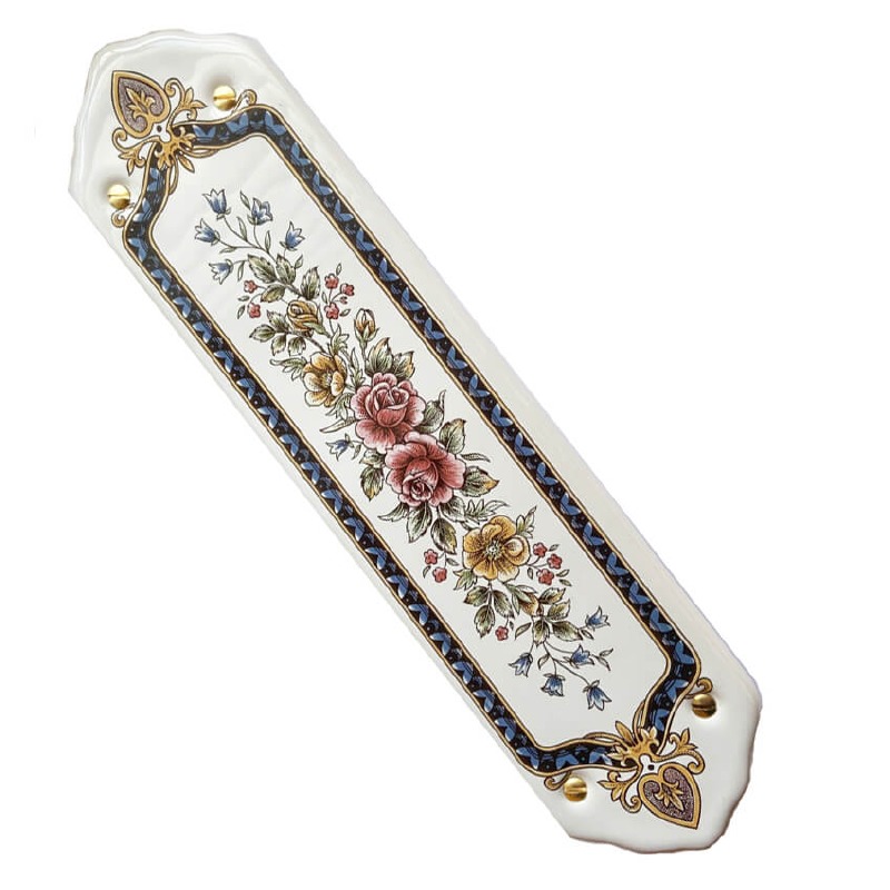 Porcelain Finger Plate Victoriana Broughtons Lighting & Ironmongery