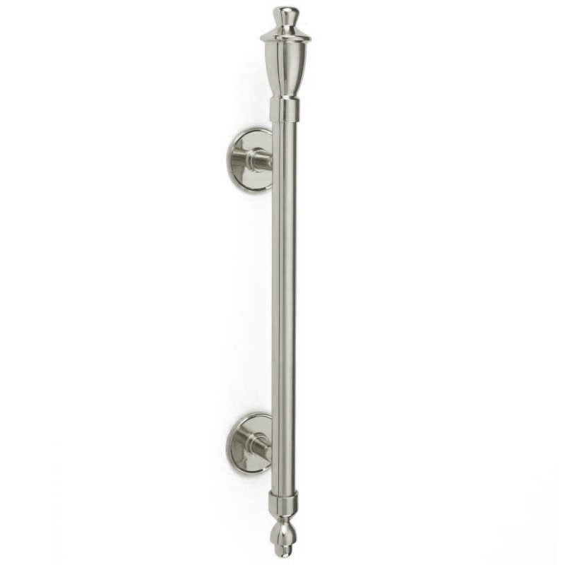 Urn Finial Pull Handle 6390 22" Polished Nickel Broughtons Lighting