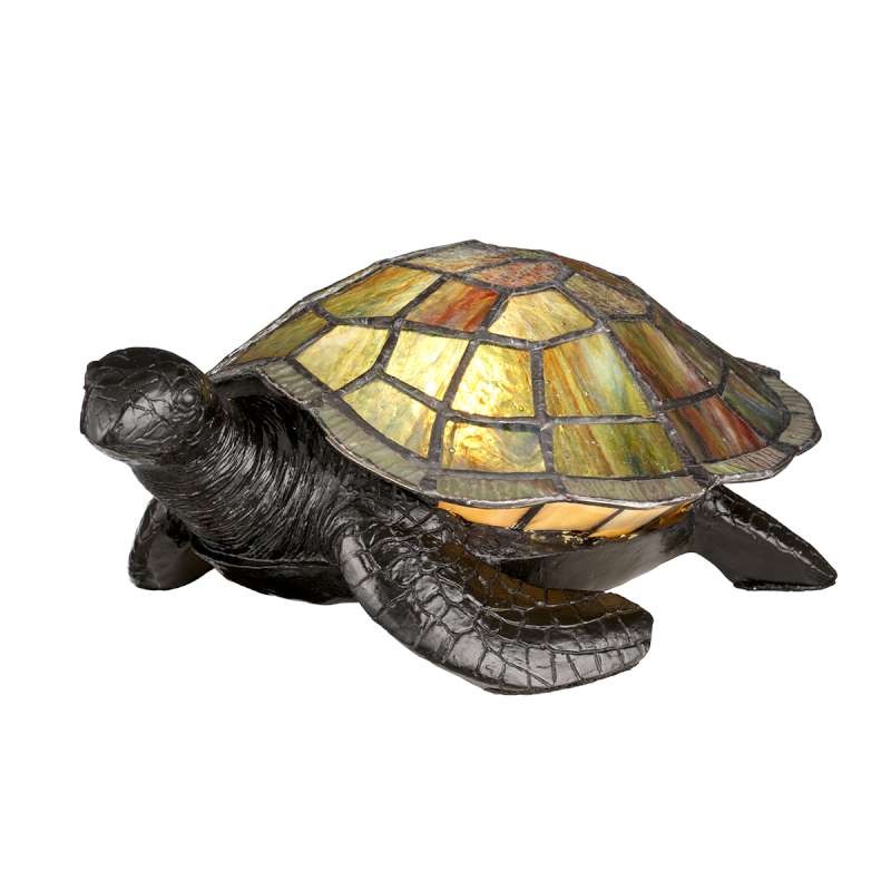 quoizel turtle lamp