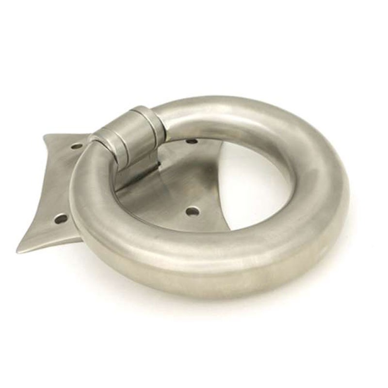 From The Anvil Ring Door Knocker Satin 316 Stainless Steel Broughtons