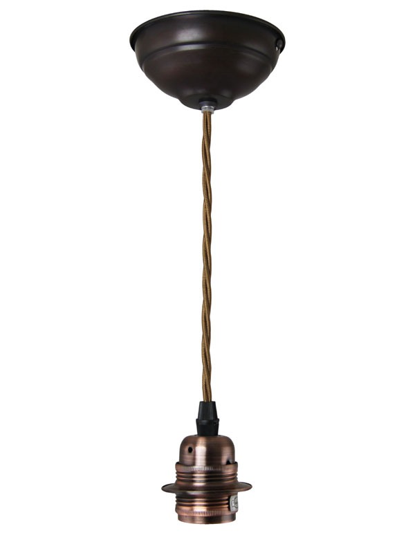 Ceiling Light Suspension Kit E27 ANT Broughtons Lighting & Ironmongery