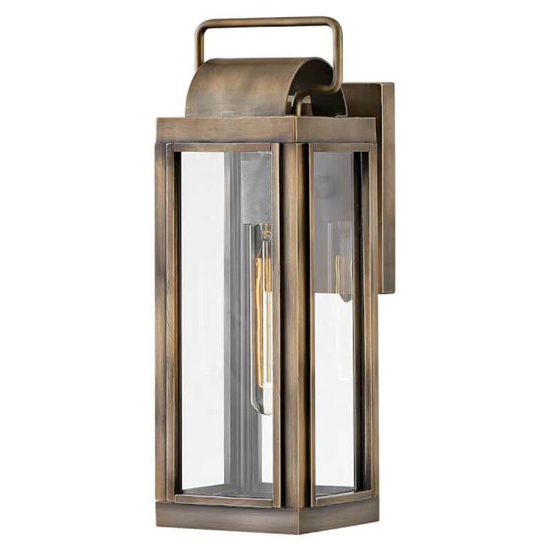 Hinkley Sag Harbor Small Outdoor Wall Lantern Bronze Broughtons