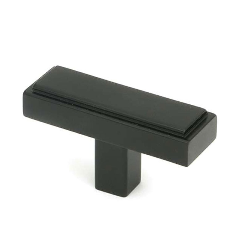 From The Anvil Scully TBar Pull Handle Matt Black Broughtons