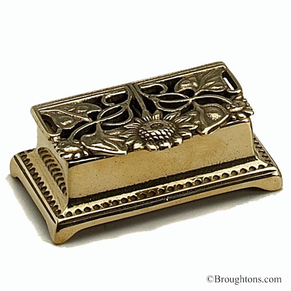 Small Stamp Box Brass