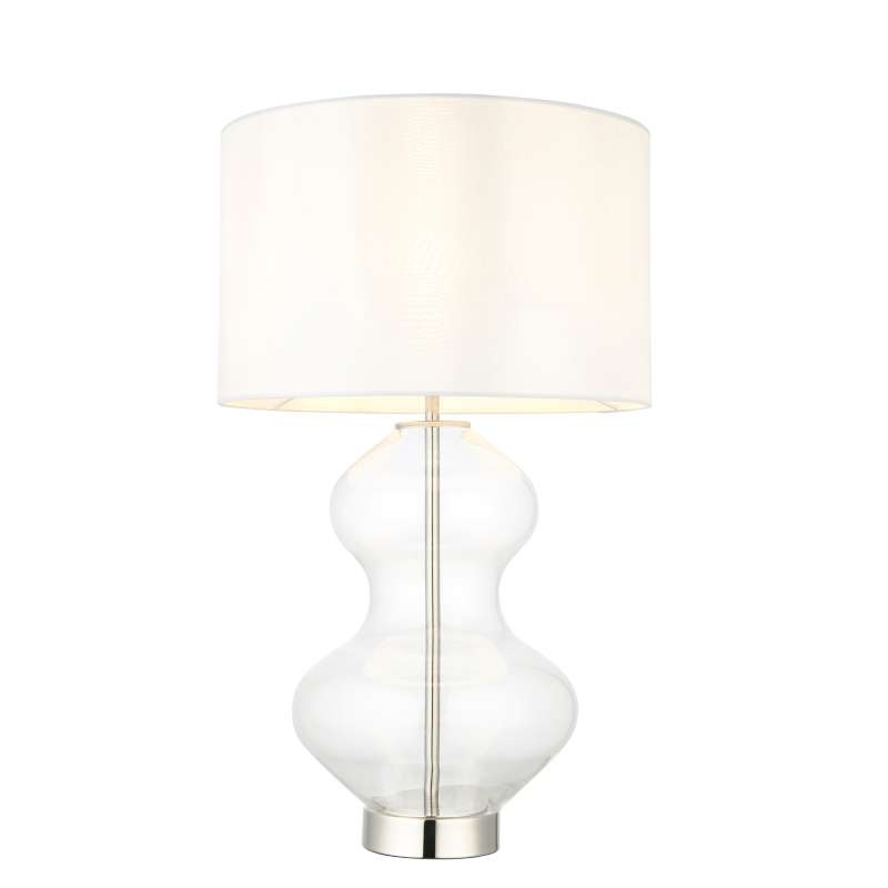 Bookham Touch Table Lamp Bright Nickel Broughtons Lighting & Ironmongery