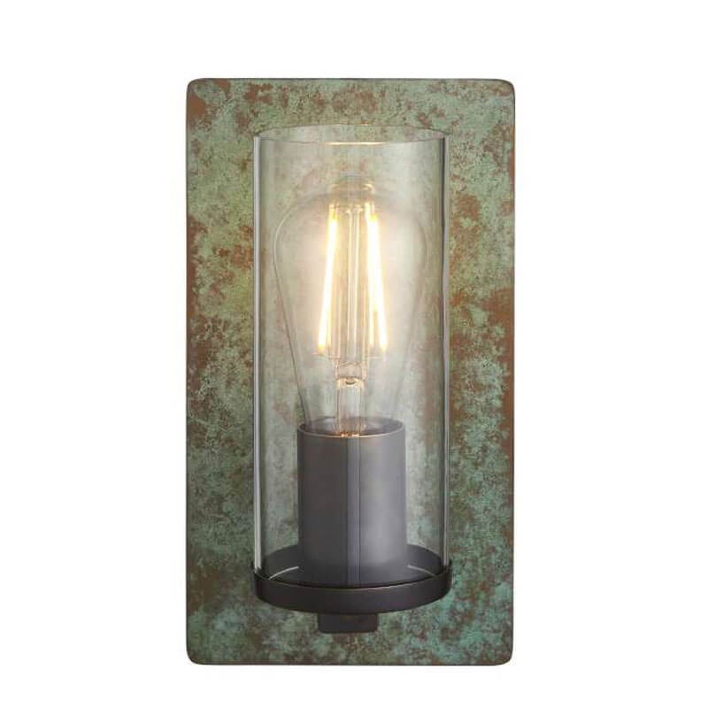 Moreton Wall Light Verdigris - Broughtons Lighting & Ironmongery