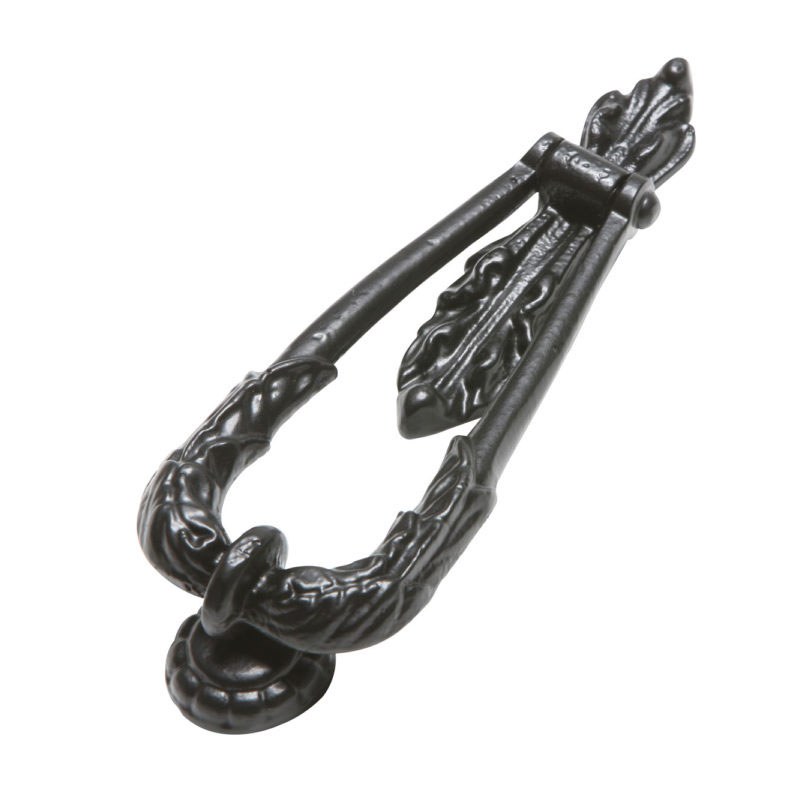 Kirkpatrick WPE910 Laurel Garland Door Knocker Smooth Black ...