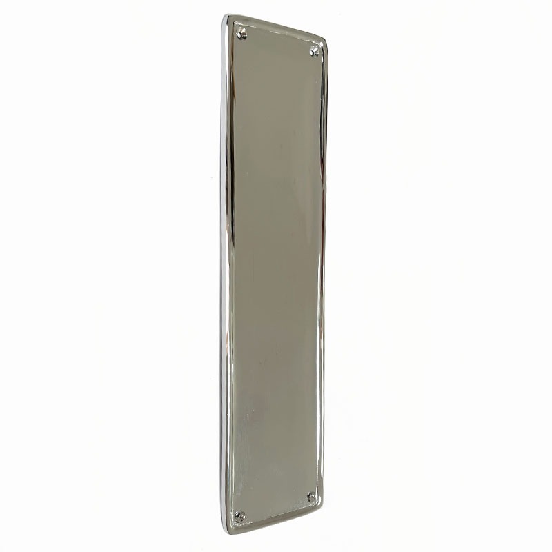 Raised Finger Plate Polished Chrome Broughtons Lighting & Ironmongery