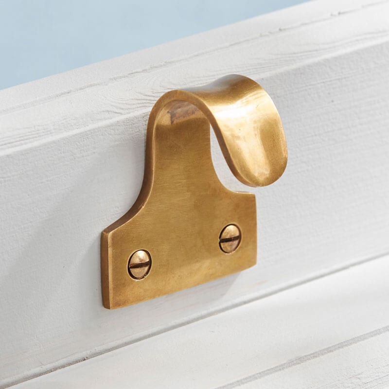 Heavy Sash Lift Antique Satin Brass Broughtons Lighting & Ironmongery