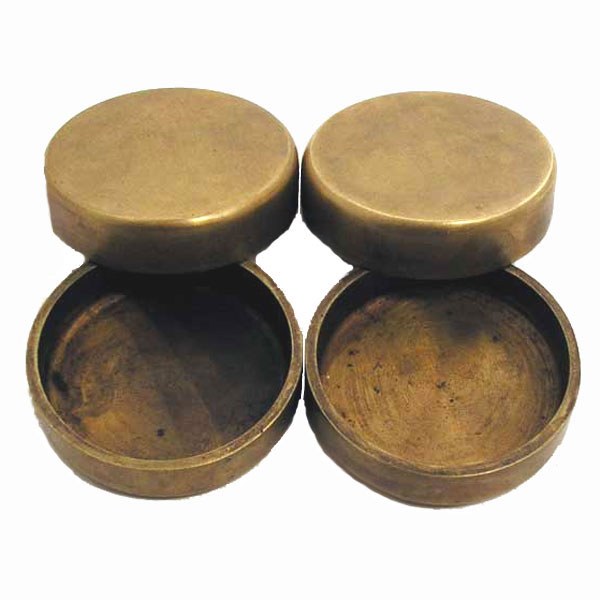 Solid Brass Castor Cups