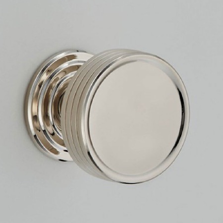 Croft Lavant Motice Door Knob Polished Nickel